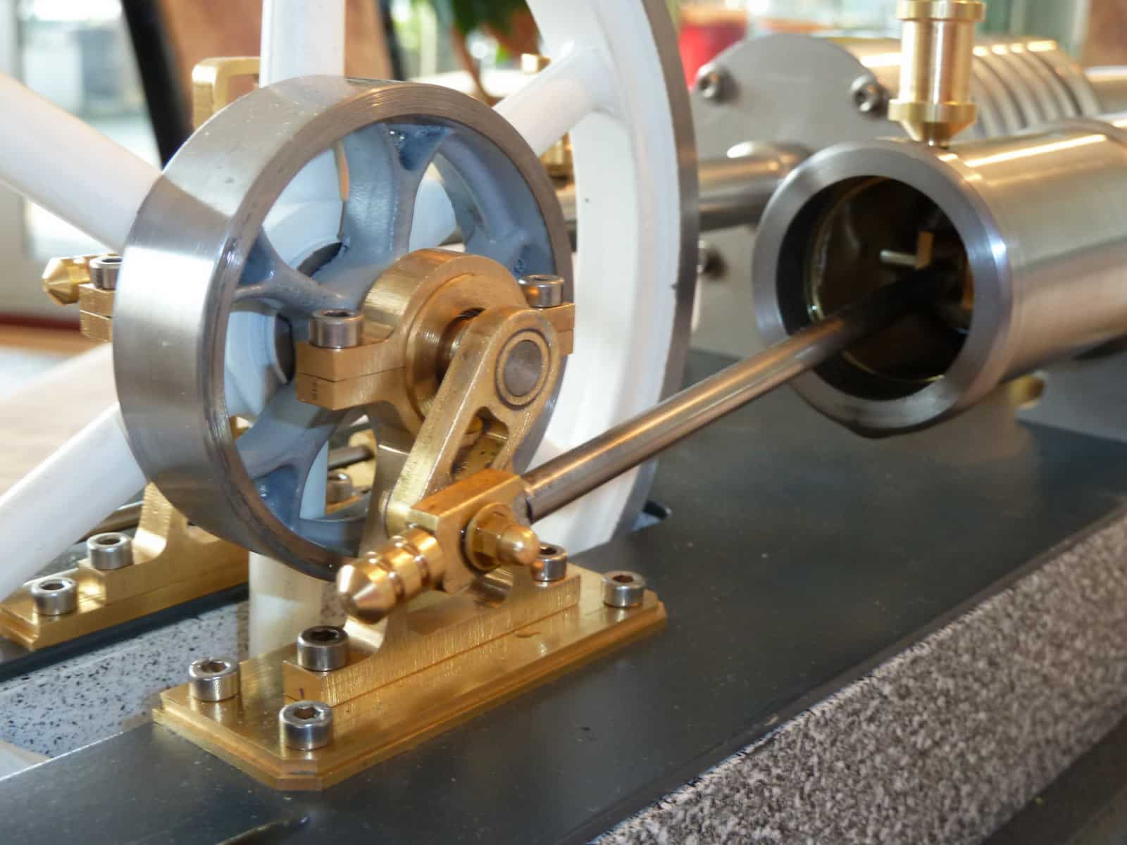 Stirlingmotor Schwungrad Aus Aluminium - 71mm Durchmesser Für Motorexperimente