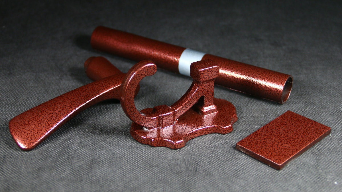 Pulverbeschichten mit Kupfer Antik Pulverlack / Beschichtungspulver - Bengs Modellbau  Magazin