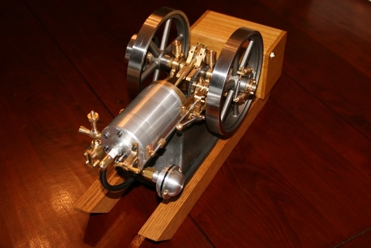 Modellbau-stationärmotor-liegend