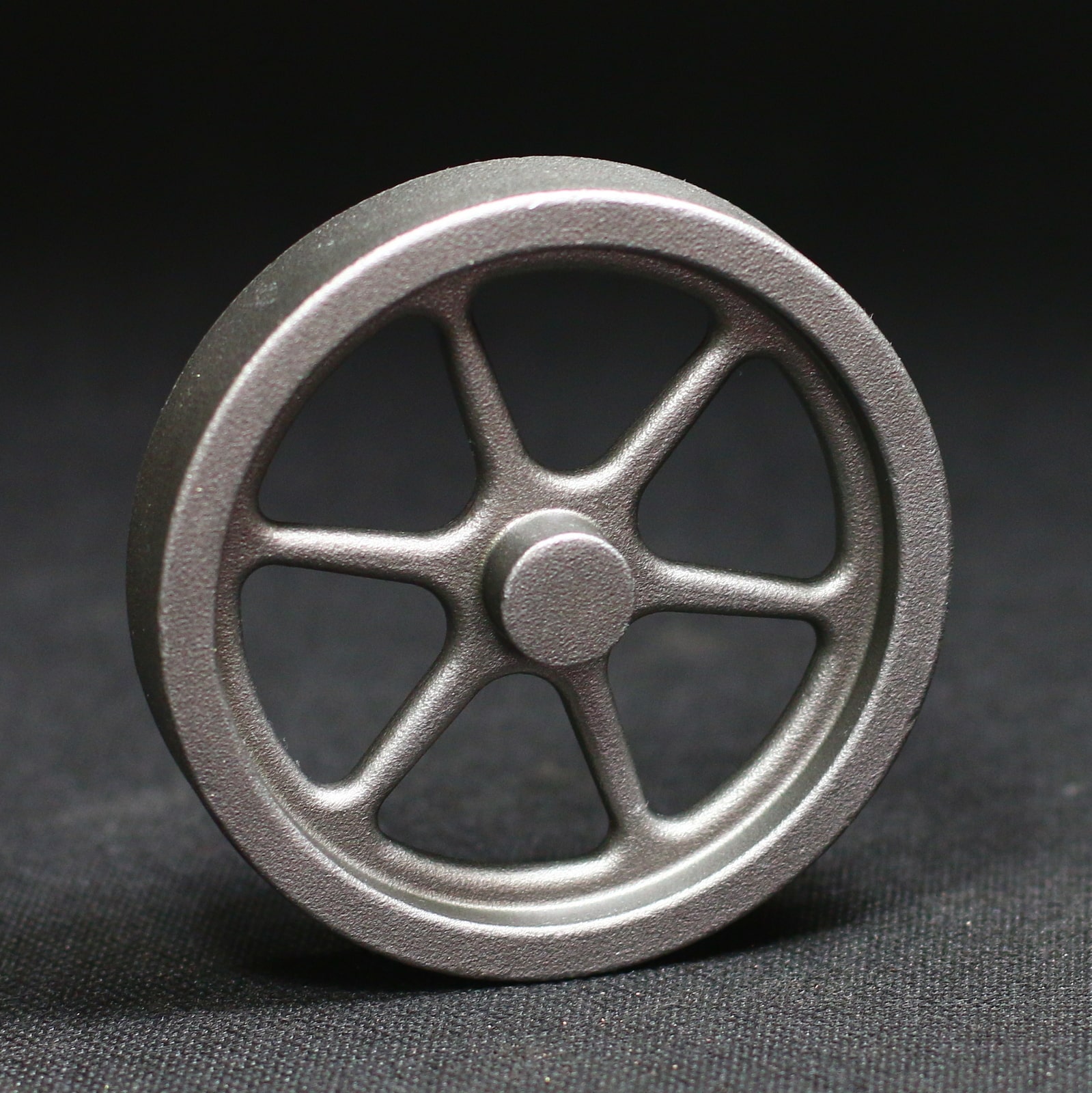 Schwungrad-80mm-modellbau-dampfmaschine-2 80mm Schwungrad aus Stahlguss