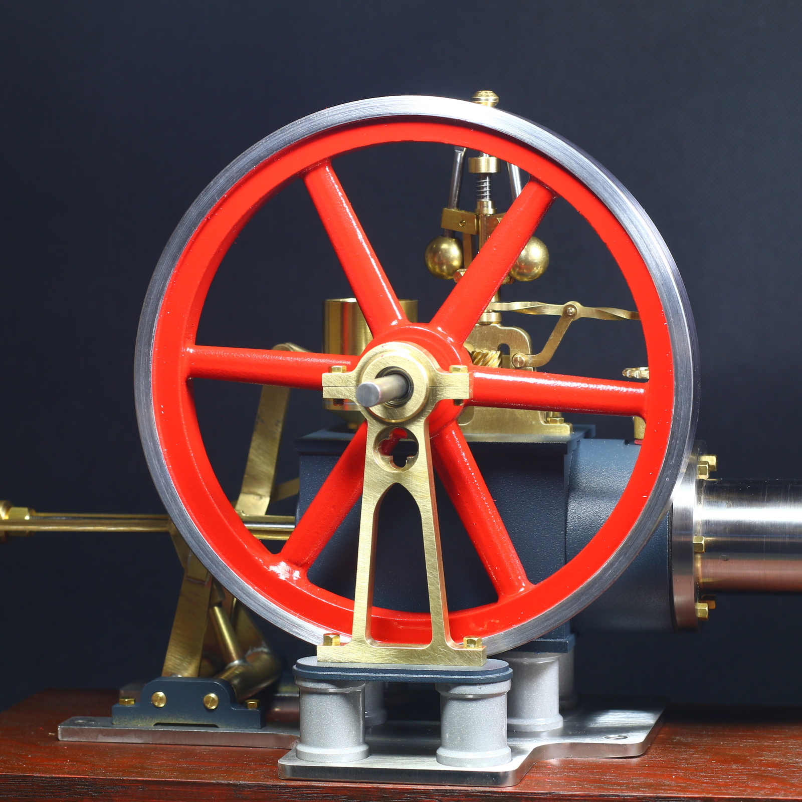 Stirlingmotor Rainer mit Fliehkraftregler Materialbausatz