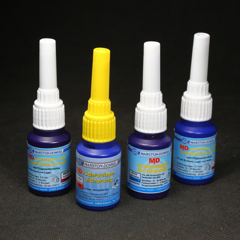 Schraubenkleber Schraubensicherung zur Sicherung von Schraubenverbindungen gegen Vibrationen im Modellbau