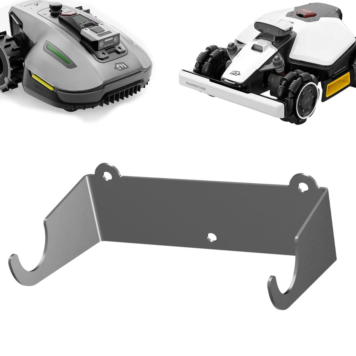 Wandhalterung Edelstahl für MAMMOTION YUKA Mini oder Luba Mini