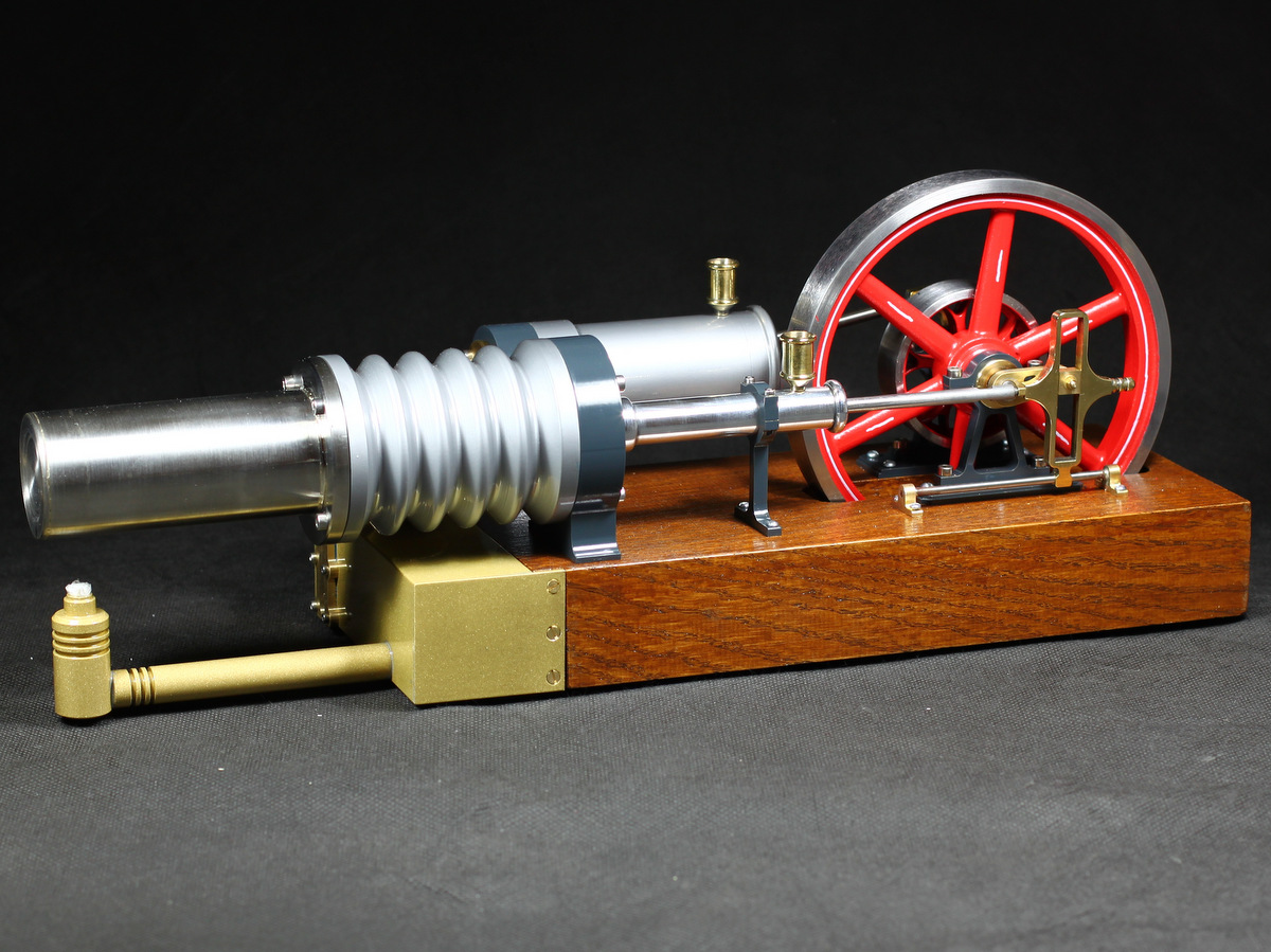 Material Bausatz für einen großen Stirlingmotor