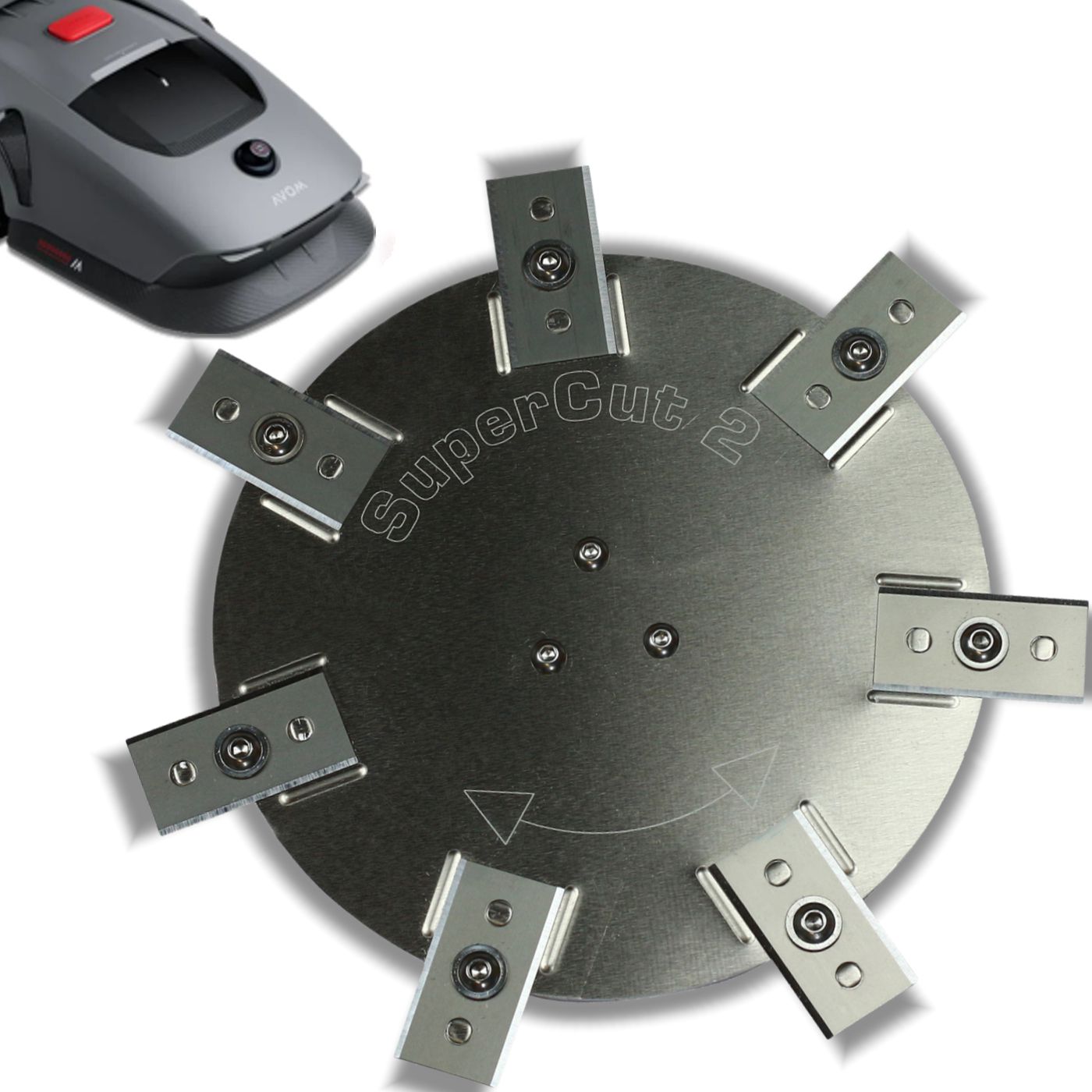 Cutting disk Dreame Mova stainless steel / aluminum - 7 fixed blades - Heavy Duty!