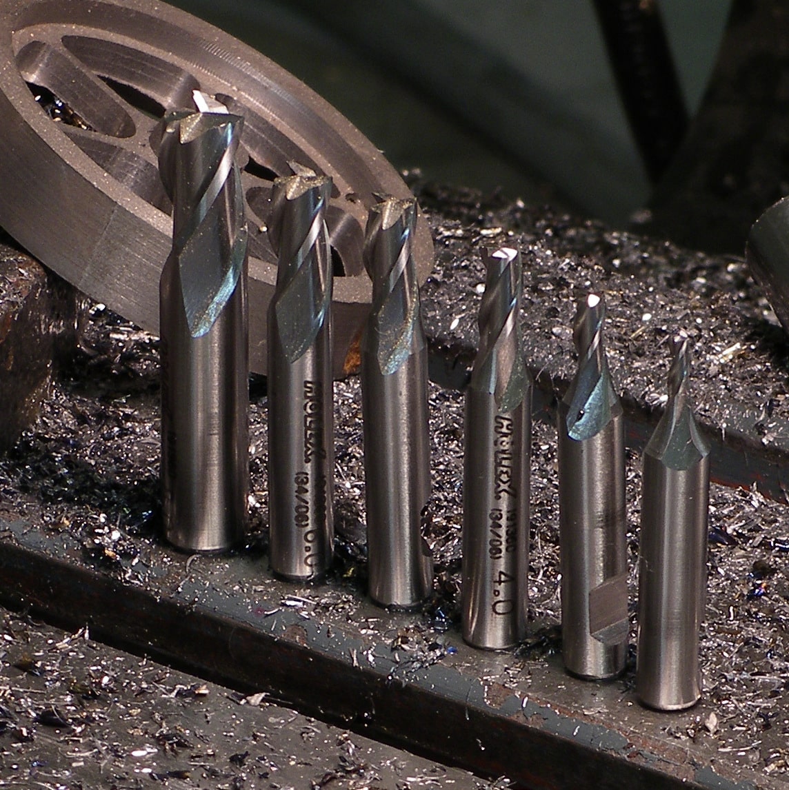 VHM-Fr-ser-modellbau Vollhartmetallfräser zum Bearbeiten der Materialien mit höheren Schnittgeschwindigkeiten