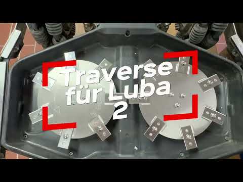 Anti-Vibrations-Traverse für Mammotion Luba – Edelstahl