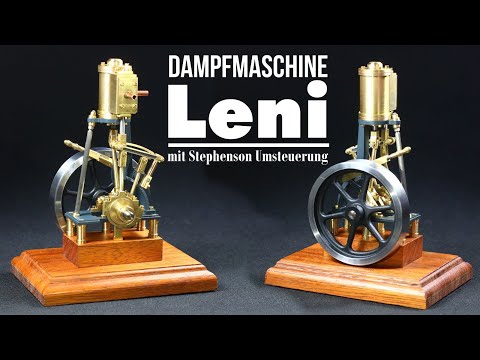 Vertical steam engine Leni with reversal