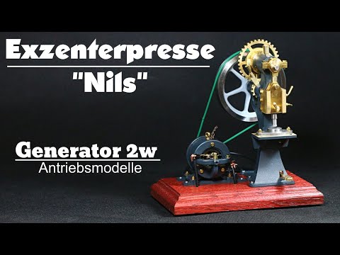 Eccentric press Nils drive model