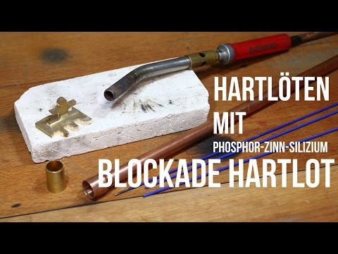 Blockade Hartlot Phosphor-Zinn-Silizium