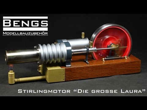 Stirlingmotor "Die große Laura"