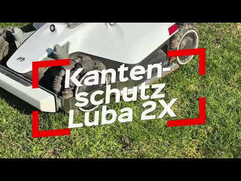 Kantenschutz Edelstahl für Mammotion Luba 2x Schürze Bumper  