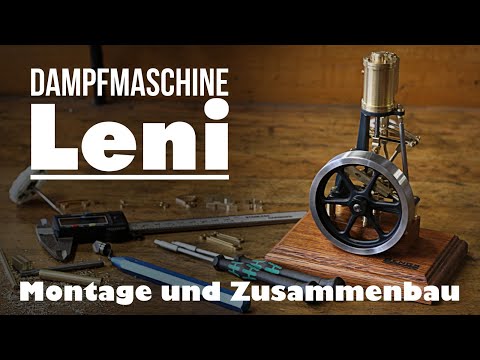 Vertical steam engine Leni with reversal