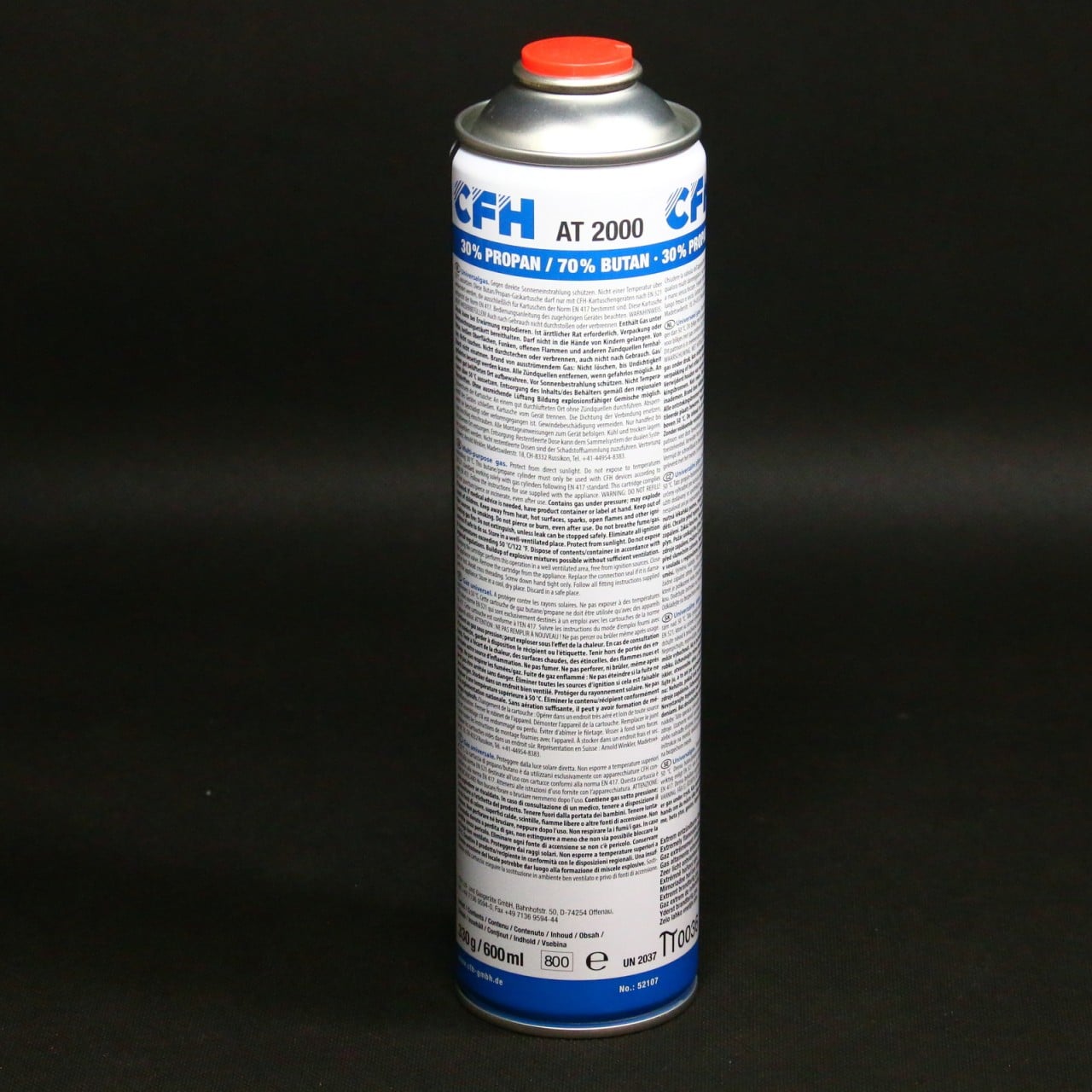 AT2000 universal gas cartridge CFH 600 ml